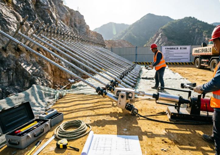 五华可回收锚索施工